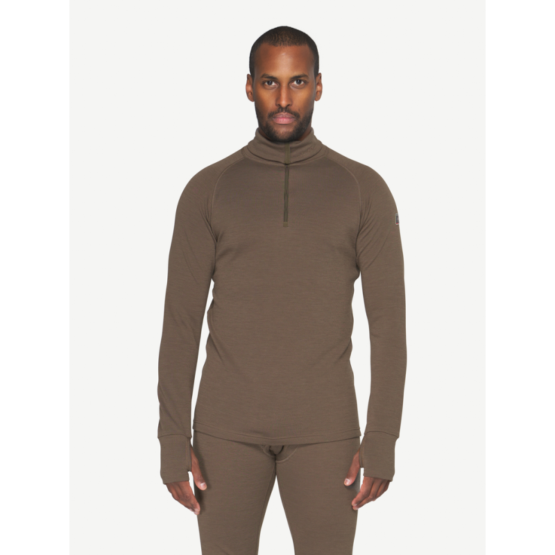 Devold Expedition Merino 235 Z.Neck - Pánské Merinoové Trička | Hardloop