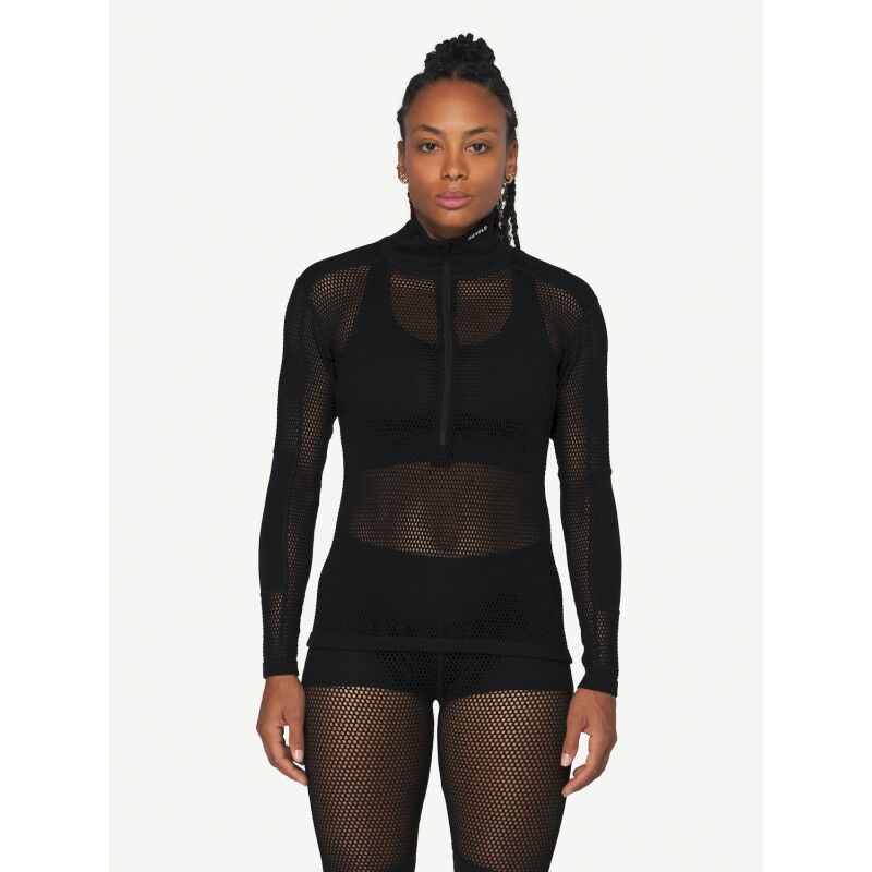 Devold Wool Mesh Pro Zip Neck - Merino Wool Jersey - Women's | Hardloop