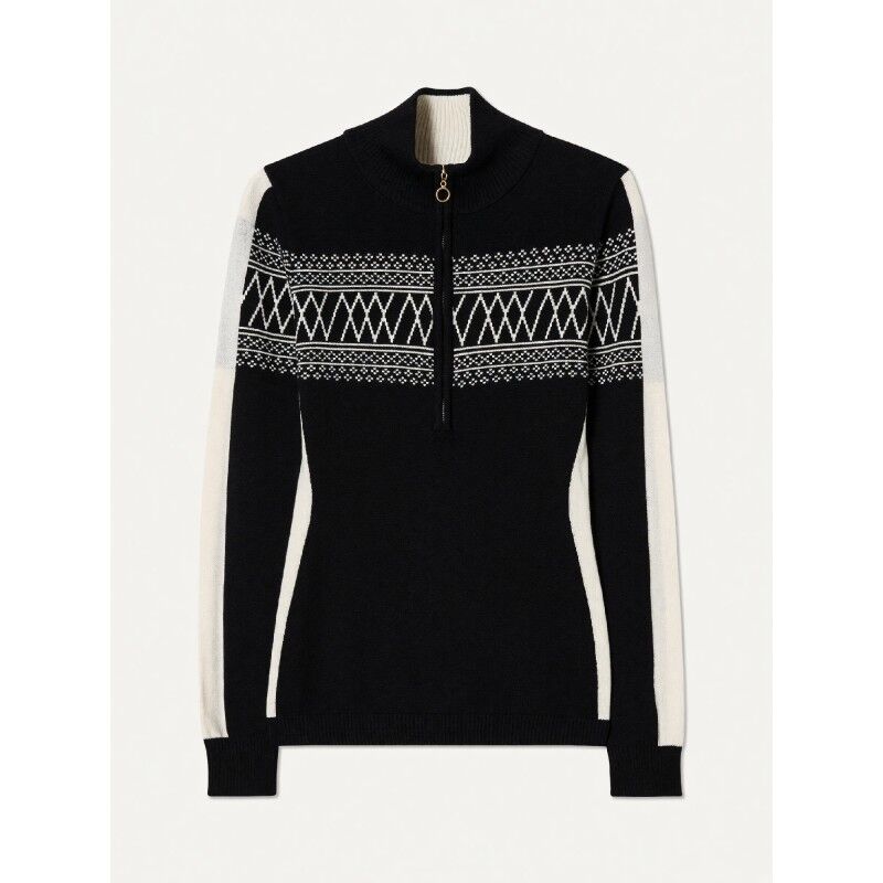 Signature 1/4-zip - Merino jumper - Women's