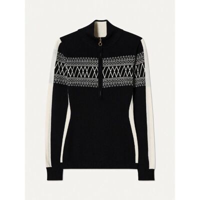 Signature 1/4-zip - Överdragströjor merinoull - Dam