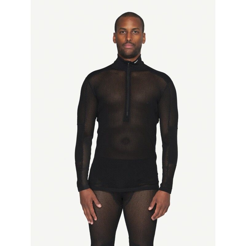 Devold Wool Mesh Pro Zip Neck - Merino Wool Jersey - Men's | Hardloop