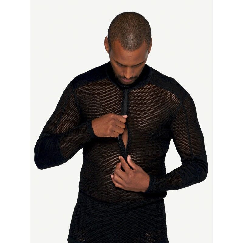 Devold Wool Mesh Pro Zip Neck - Merino Wool Jersey - Men's | Hardloop