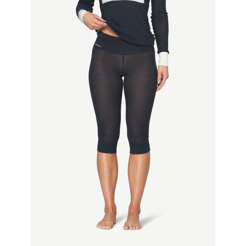Wool Mesh 190 3/4 Longs - Merino wool Thermal Tight - Women's