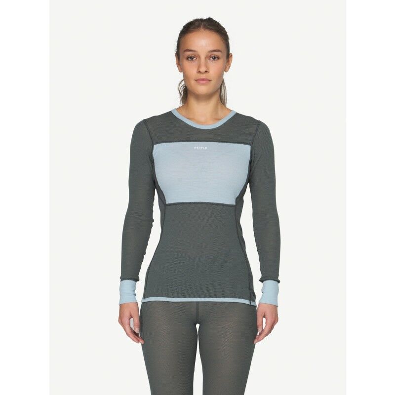 Wool Mesh 190 Shirt - Jersey de lana merino - Mujer