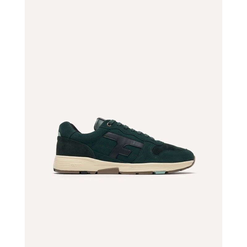 Faguo Olive Suede-Woven - Lifestyle shoes - Men's | Hardloop