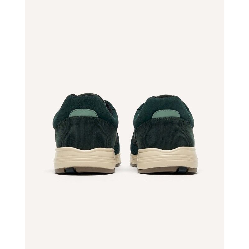 Faguo Olive Suede-Woven - Urban schoenen - Heren | Hardloop