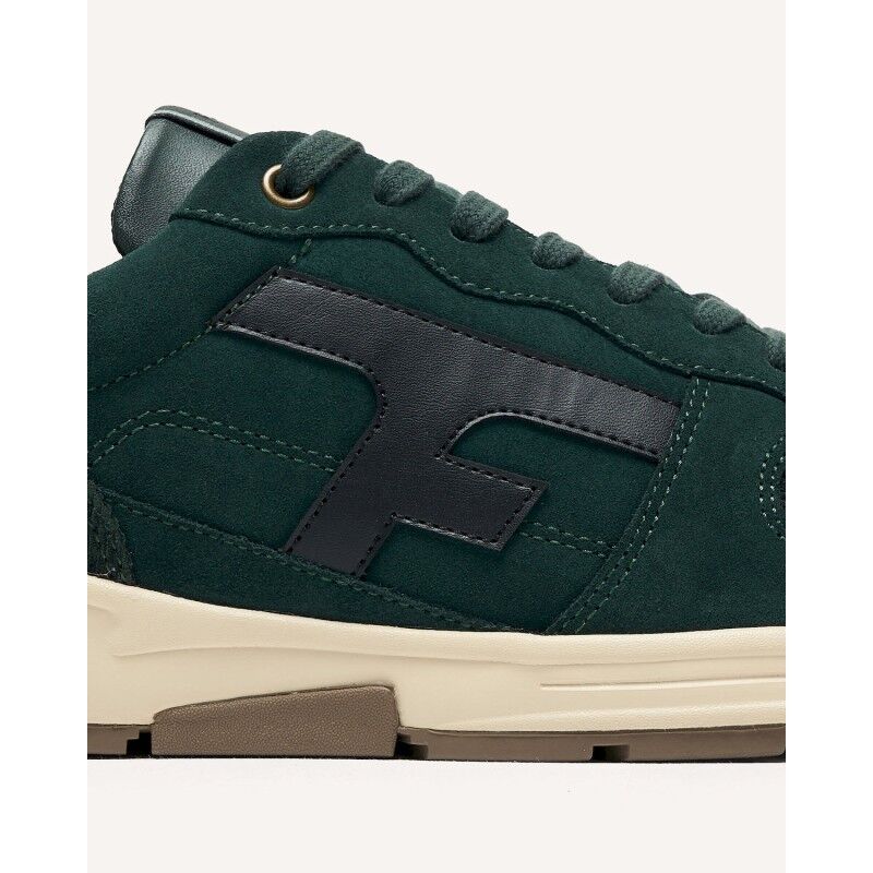 Faguo Olive Suede-Woven - Urban schoenen - Heren | Hardloop