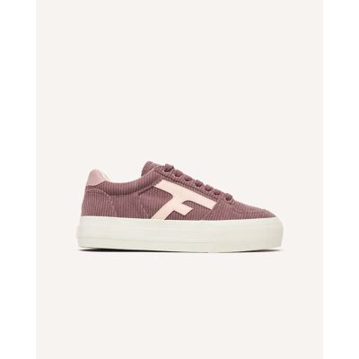 Walnut Platform Tennis Woven - Chaussures lifestyle femme