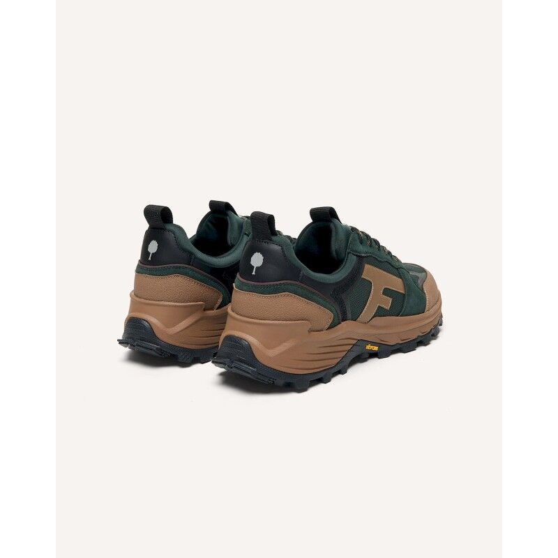Faguo Monstera Running Woven Suede - Chaussures lifestyle homme | Hardloop
