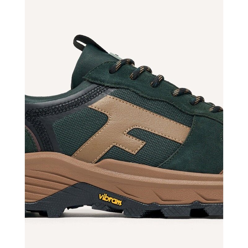 Faguo Monstera Running Woven Suede - Chaussures lifestyle homme | Hardloop