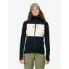 Devold Egga Grid Merino Jacket - Merino Fleecejacke - Damen | Hardloop