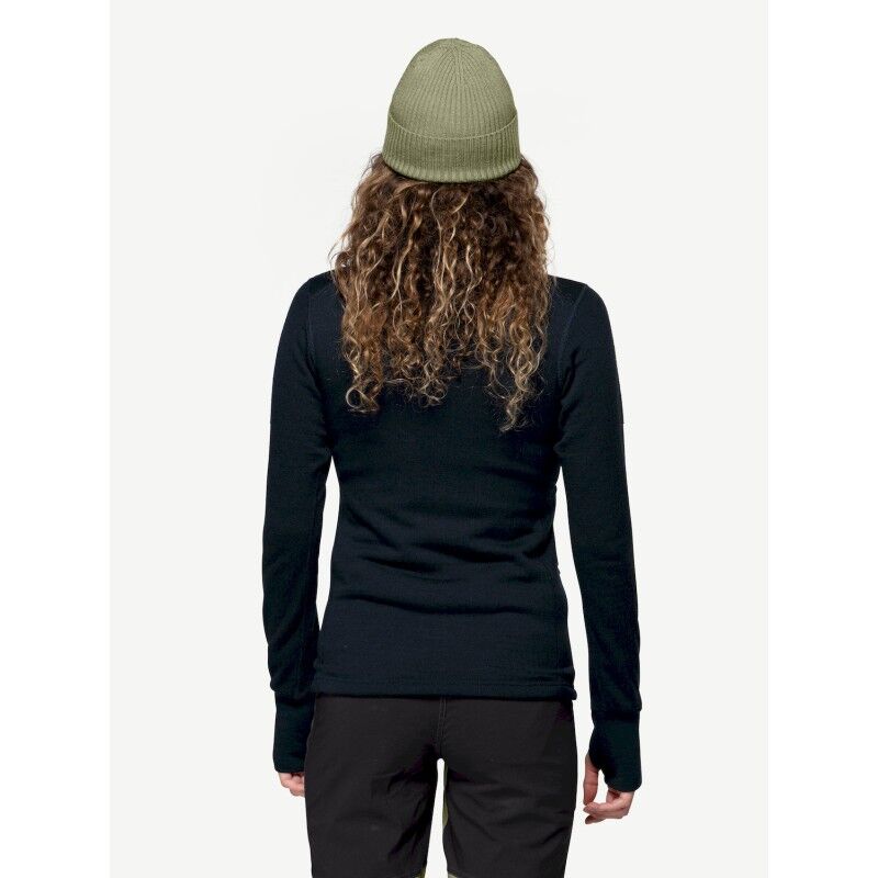 Devold Egga Grid Merino Jacket - Merino Fleecejacke - Damen | Hardloop