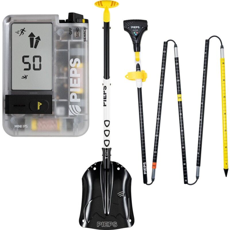Pieps Mini IPS Ultimate Set - Pack de segurança avalanche (arva, pá, sonda) | Hardloop