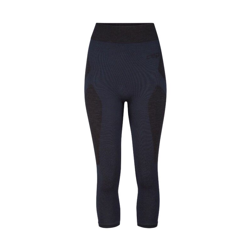 CEP Ski Merino Base Layer Tights 3/4 2.0 - Collant térmico de lã merino mulher | Hardloop