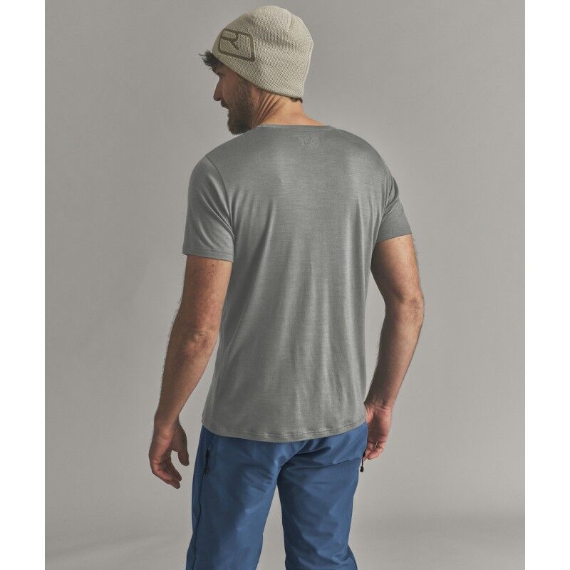 Ortovox 140 Cool Triangle Ts M - T-shirt en laine mérinos homme | Hardloop