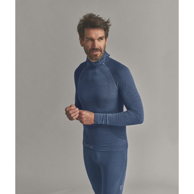 Ortovox 120 Comp Light Hoody - Merino-ondergoed - Heren | Hardloop