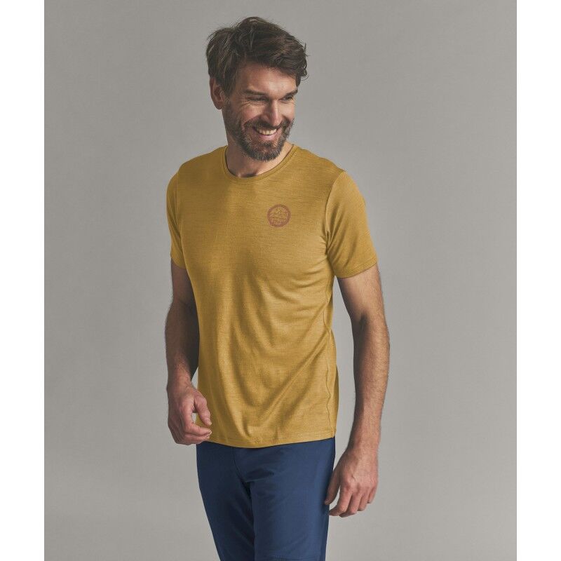Ortovox 185 Merino Mtn Badge Ts M - T-shirt en laine mérinos homme | Hardloop