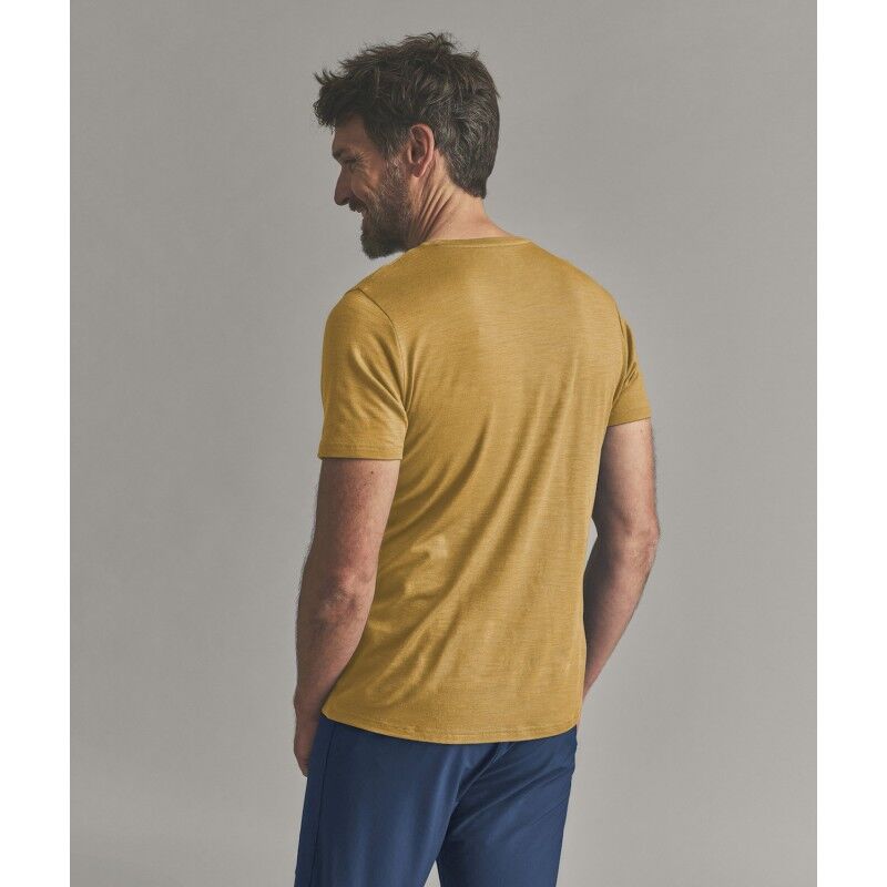 Ortovox 185 Merino Mtn Badge Ts M - T-shirt en laine mérinos homme | Hardloop
