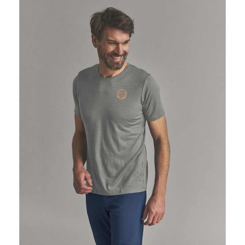 Ortovox 185 Merino Mtn Badge Ts M - Merino-t-paidat - Miehet | Hardloop