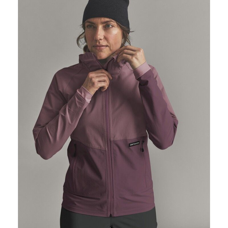 Ortovox Venet Softshell Hooded Jkt W - Veste softshell femme | Hardloop