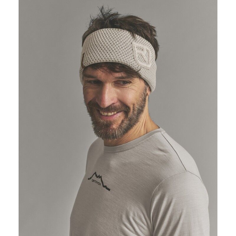 Ortovox Rock'N'Wool Headband - Faixa de cabeça de lã merino | Hardloop