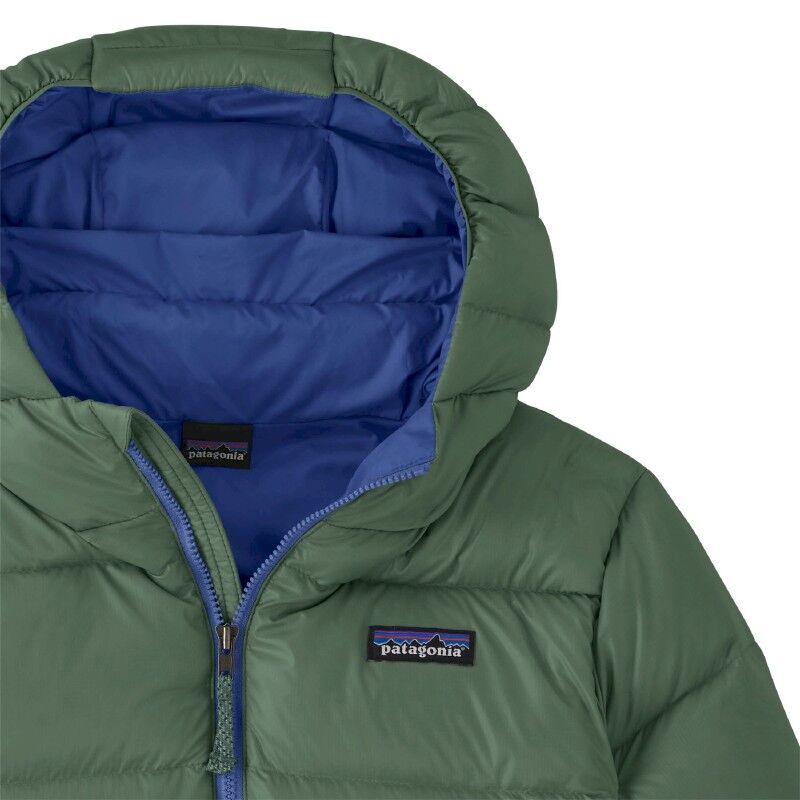 Patagonia K's Hi-Loft Down Sweater Hoody - Dětská péřova | Hardloop