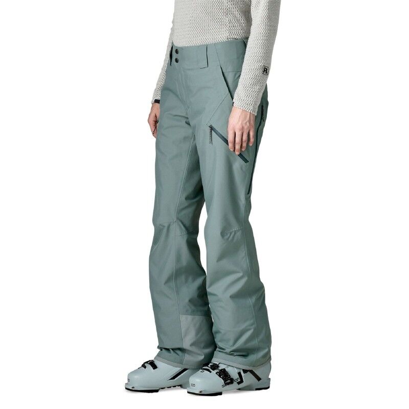 Patagonia W's Powder Town Pants - Regnbyxa - Dam | Hardloop