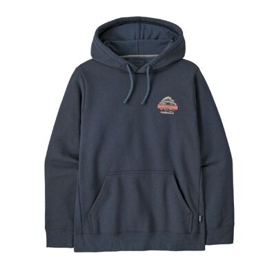M's Great Waves Uprisal Hoody - Hoodie - Men's