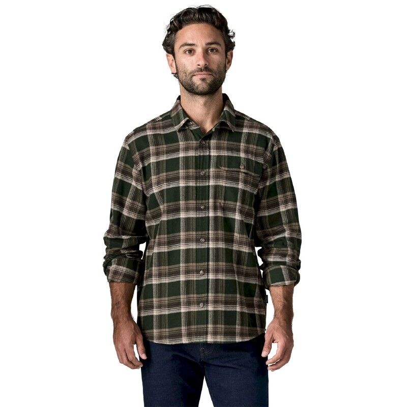 Patagonia Men's Long-Sleeved Lightweight Fjord Flannel Shirt - Shirt - Men's | Hardloop