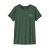 Patagonia W's Cap Cool Daily Shirt - Cloud Crag - T-paita - Naiset | Hardloop