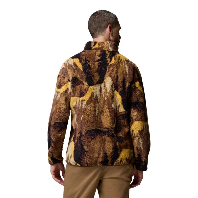 Helvetia II Printed Half Snap Fleece - Fleece jacket - Men's