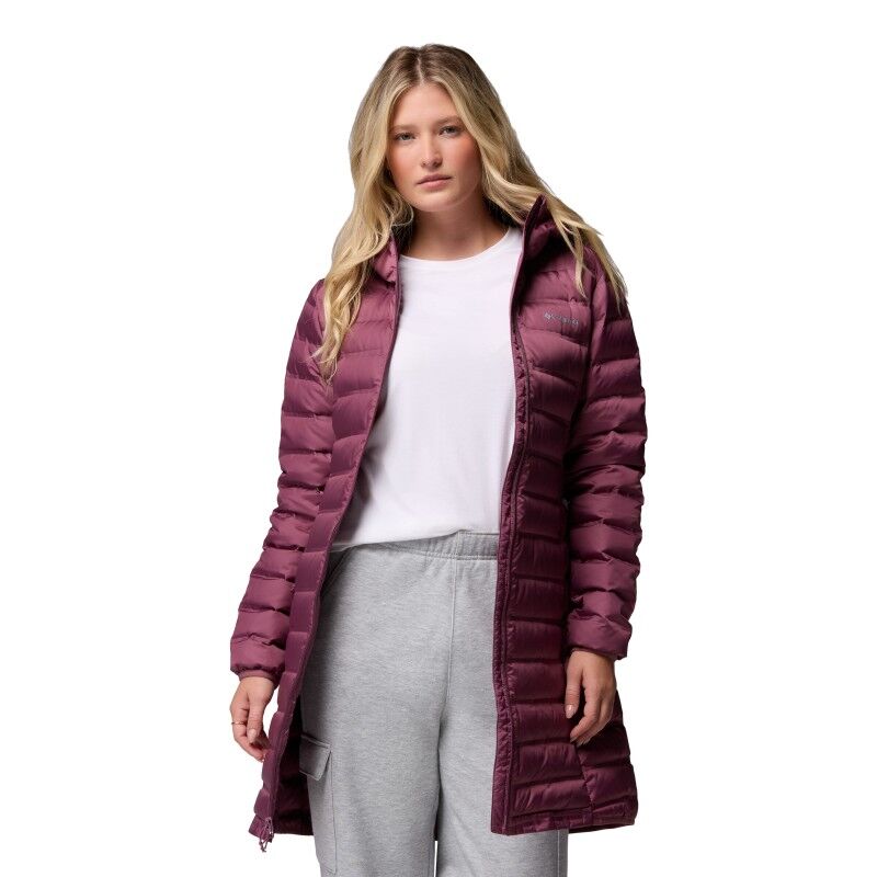 Lake 22 II Down Long Hooded Jacket - Dunjakke - Damer