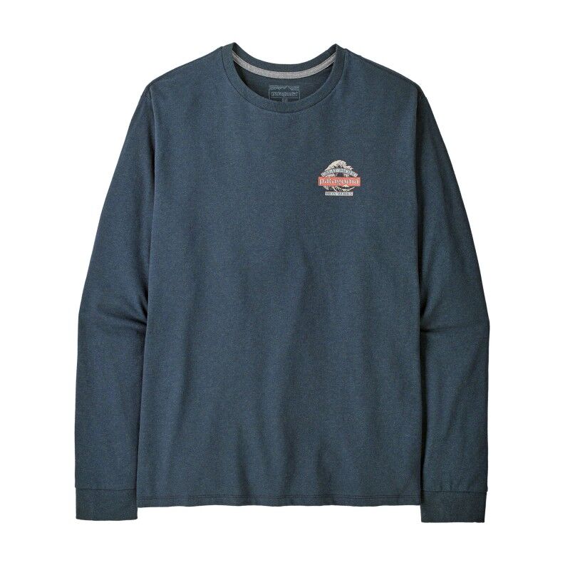 M's L/S Great Waves Responsibili-Tee - T-shirt - Herr