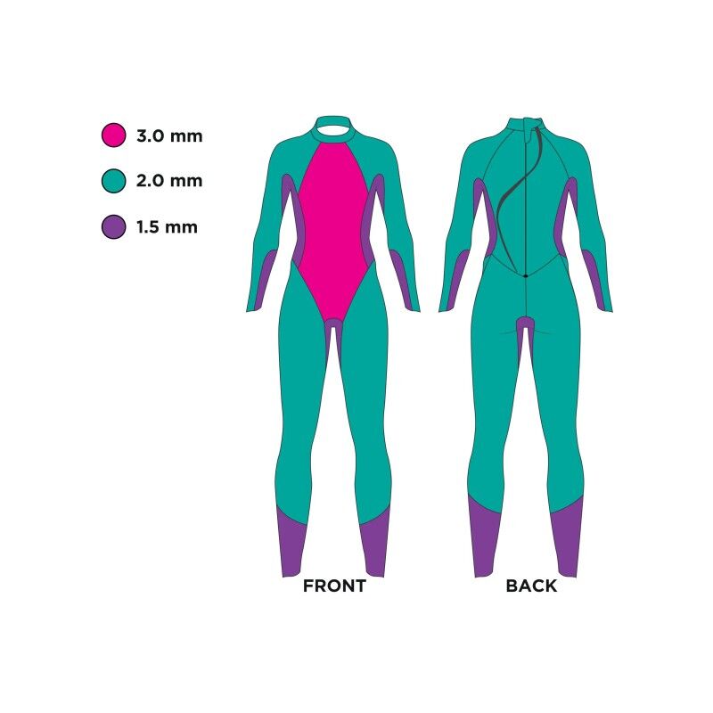 Zoggs HYPEX tour FS - Neoprene wetsuit triathlon - Men's | Hardloop