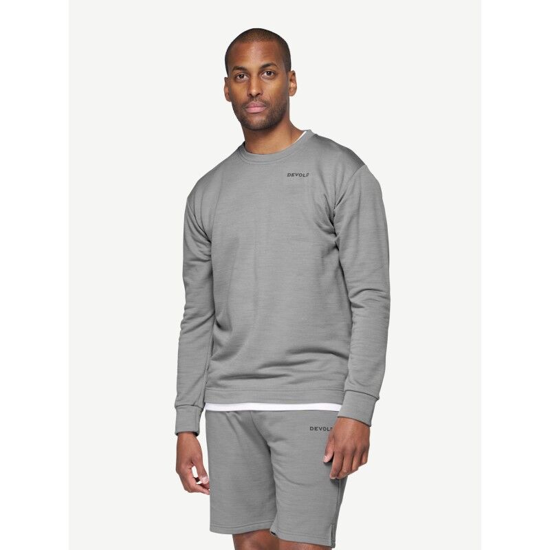 Everyday Crew - Sweatshirt en laine mérinos homme