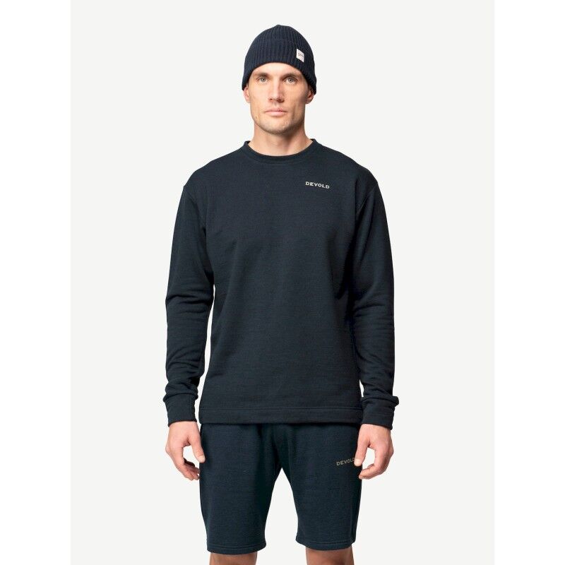 Everyday Crew - Sweatshirt en laine mérinos homme