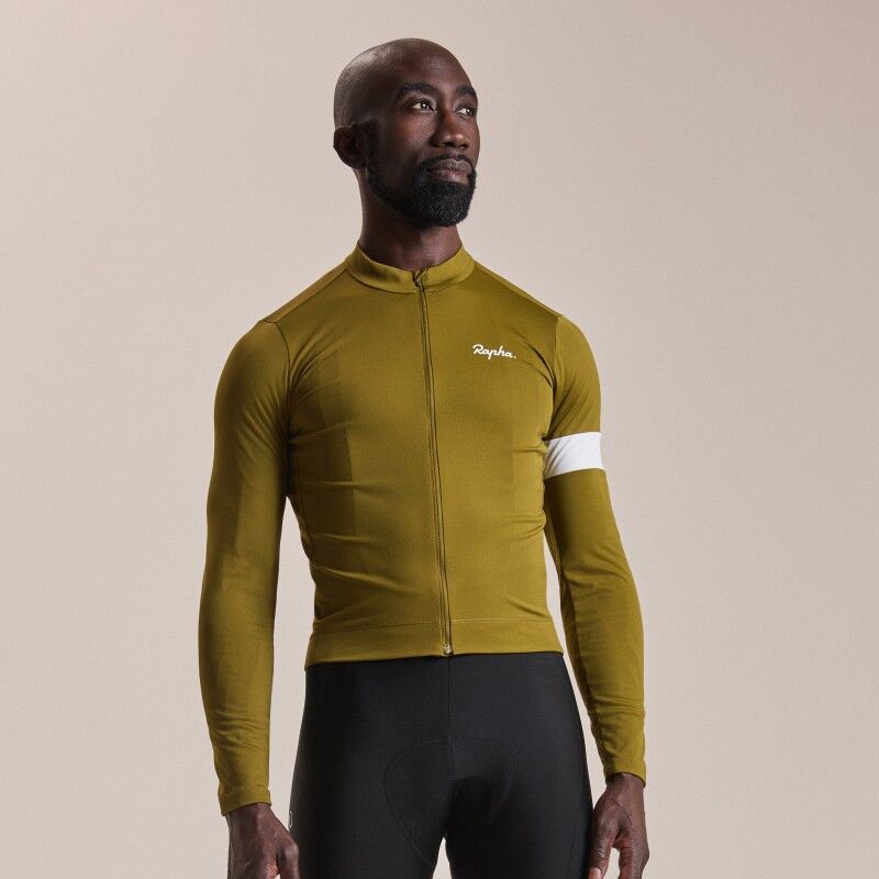 Men's Core Thermal Long Sleeve Jersey - Maillot vélo homme