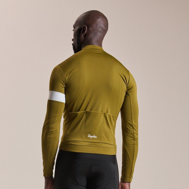 Rapha Men's Core Thermal Long Sleeve Jersey - Cykeltrøje lang ærme - Herrer | Hardloop