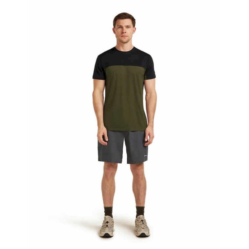 Icebreaker Merino 125 Cool-Lite Sphere III SS Tee Colour Block - T-shirt en laine mérinos homme | Hardloop