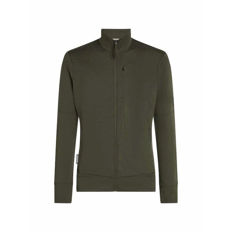 icebreaker 260 Quantum IV LS Zip - Polar z wełny Merino® męski | Hardloop