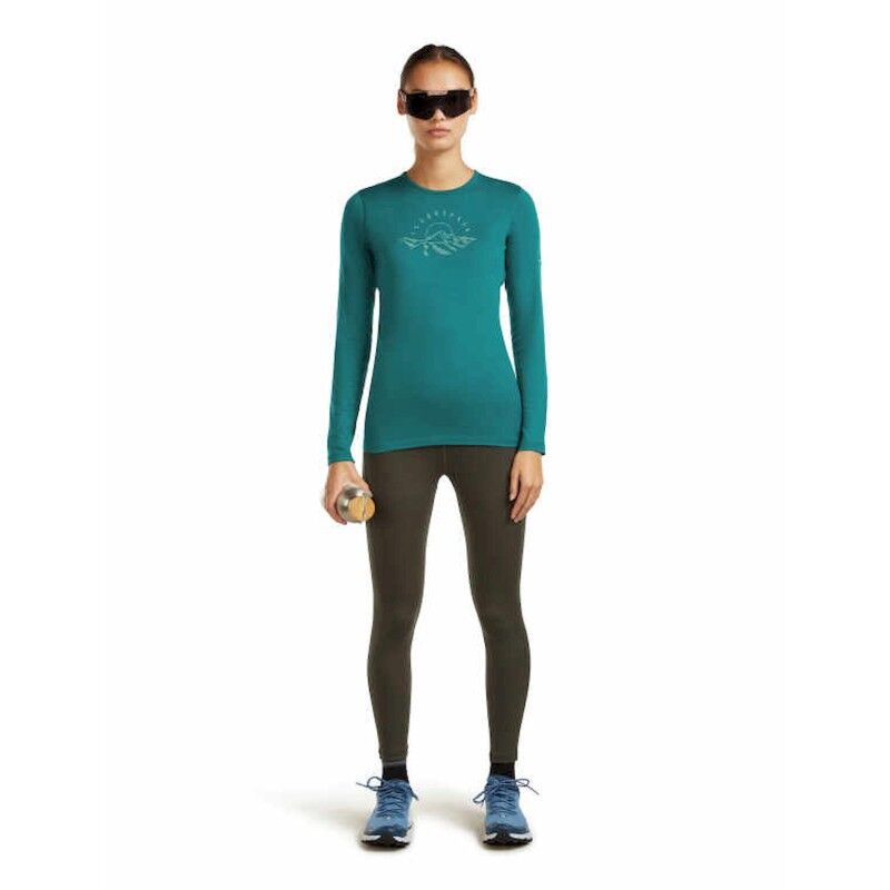 icebreaker Merino 260 Fastray II 25" High Rise Tights - Dámské Termální Punčocháče z merino vlny | Hardloop