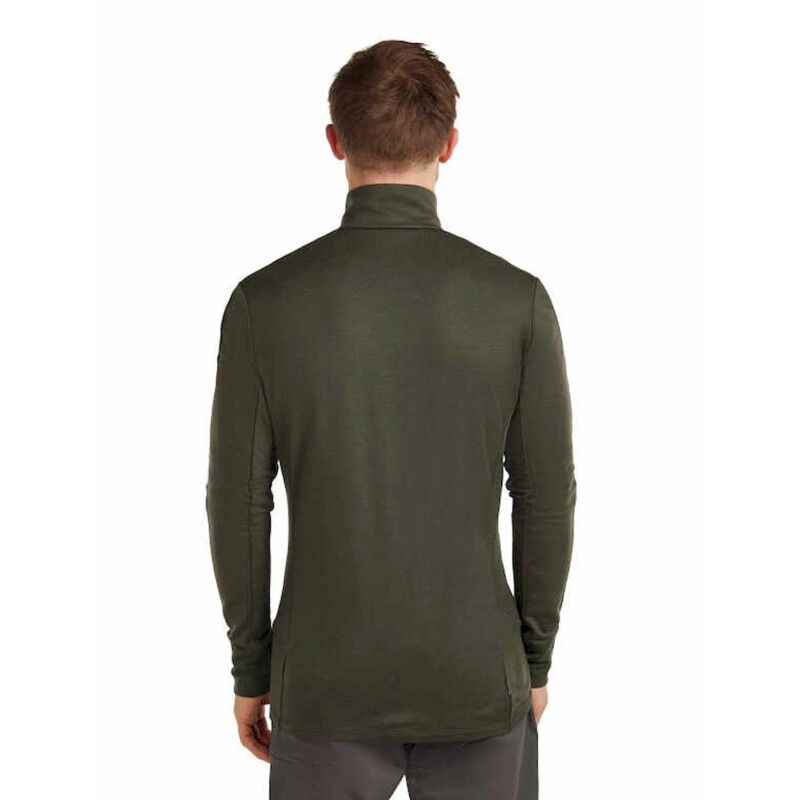 icebreaker 260 Quantum IV LS Zip - Polar z wełny Merino® męski | Hardloop
