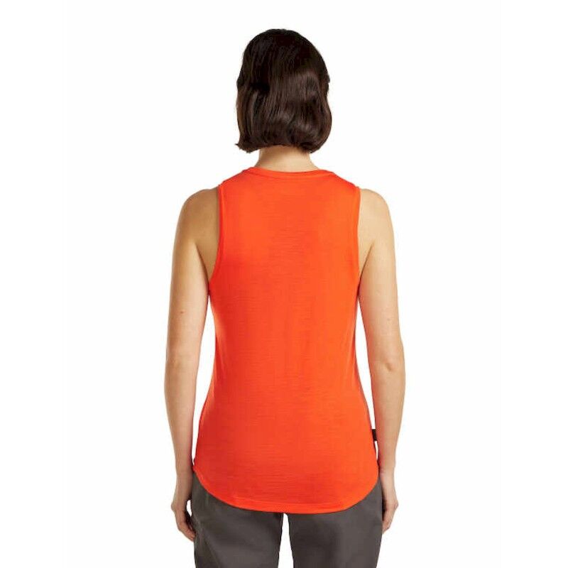 icebreaker Merino Blend 125 Cool-Lite Sphere III Tank - Merinotröja - Dam | Hardloop