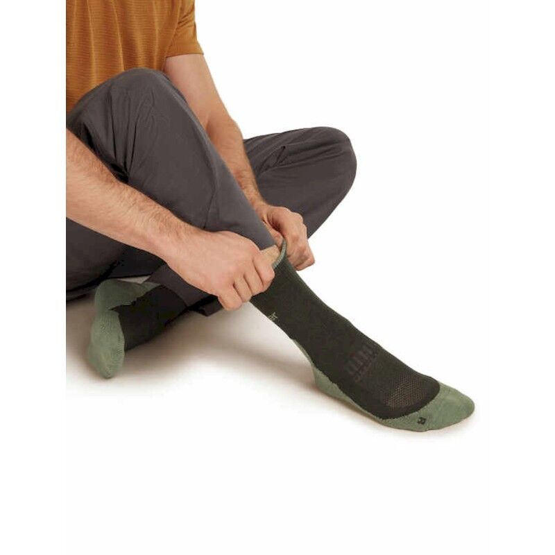 icebreaker Merino Mer Hike+ Light Crew - Merino socks - Men's | Hardloop