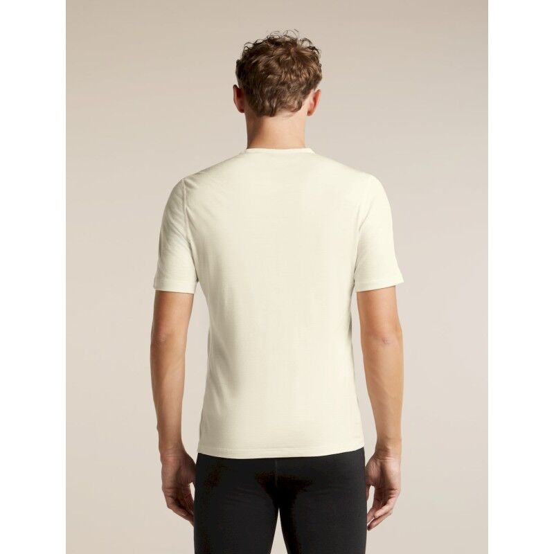 Icebreaker 200 Oasis Short Sleeve Crewe - Merinotröja Herr I Hardloop