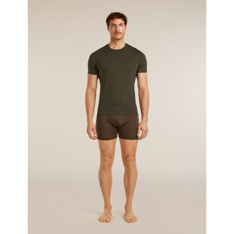 icebreaker Anatomica Short Sleeve Crewe en Mérinos - Base layer - Men's | Hardloop