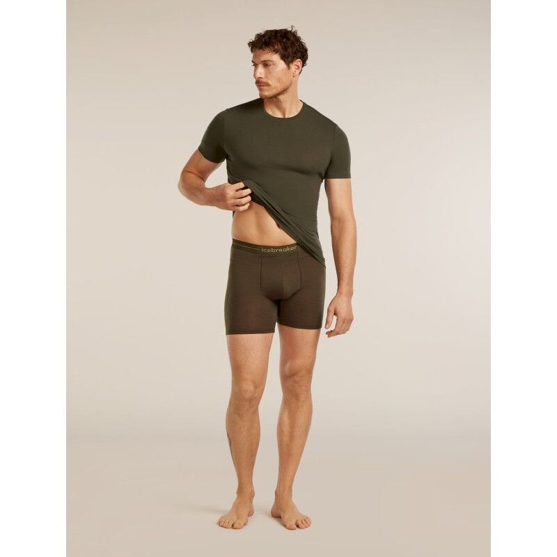 icebreaker Anatomica Short Sleeve Crewe en Mérinos - Base layer - Men's | Hardloop