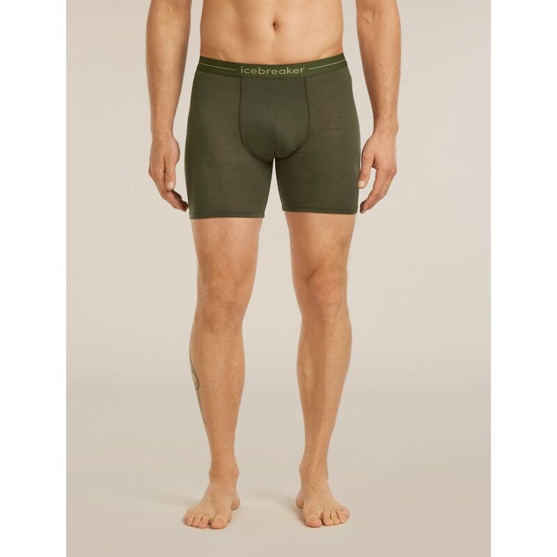 icebreaker Anatomica Long Boxers - Merino Wool Boxer | Hardloop
