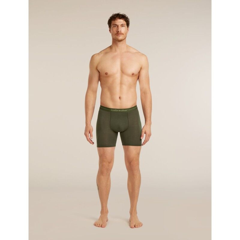 icebreaker Anatomica Long Boxers - Merino Wool Boxer | Hardloop