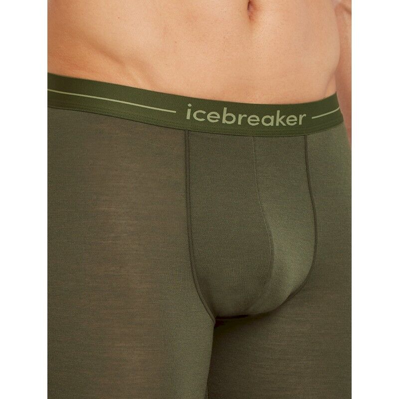 icebreaker Anatomica Long Boxers - Mutanda in lana merino | Hardloop